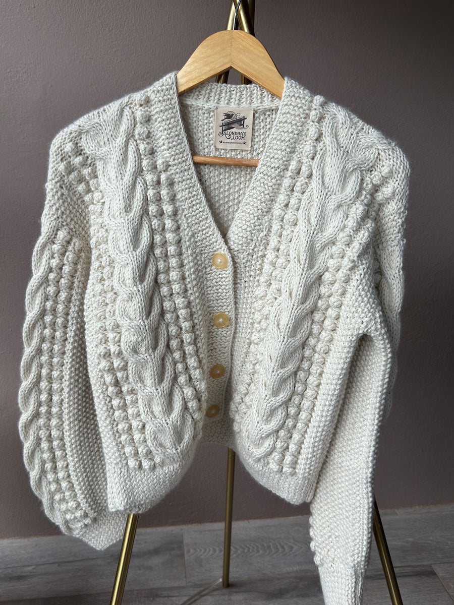Artemisa Cardigan - Baby alpaca