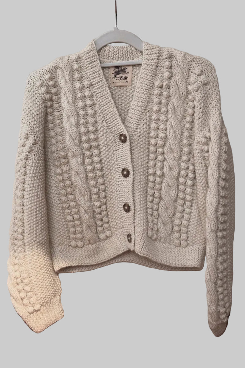 Artemisa Cardigan - Baby alpaca