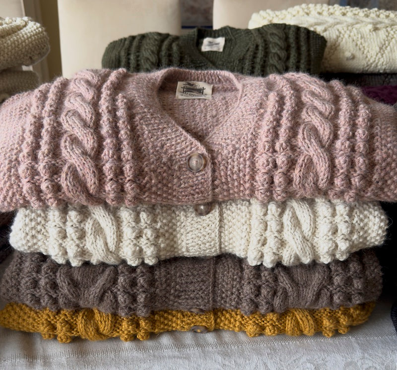 Artemisa Cardigan - Baby alpaca