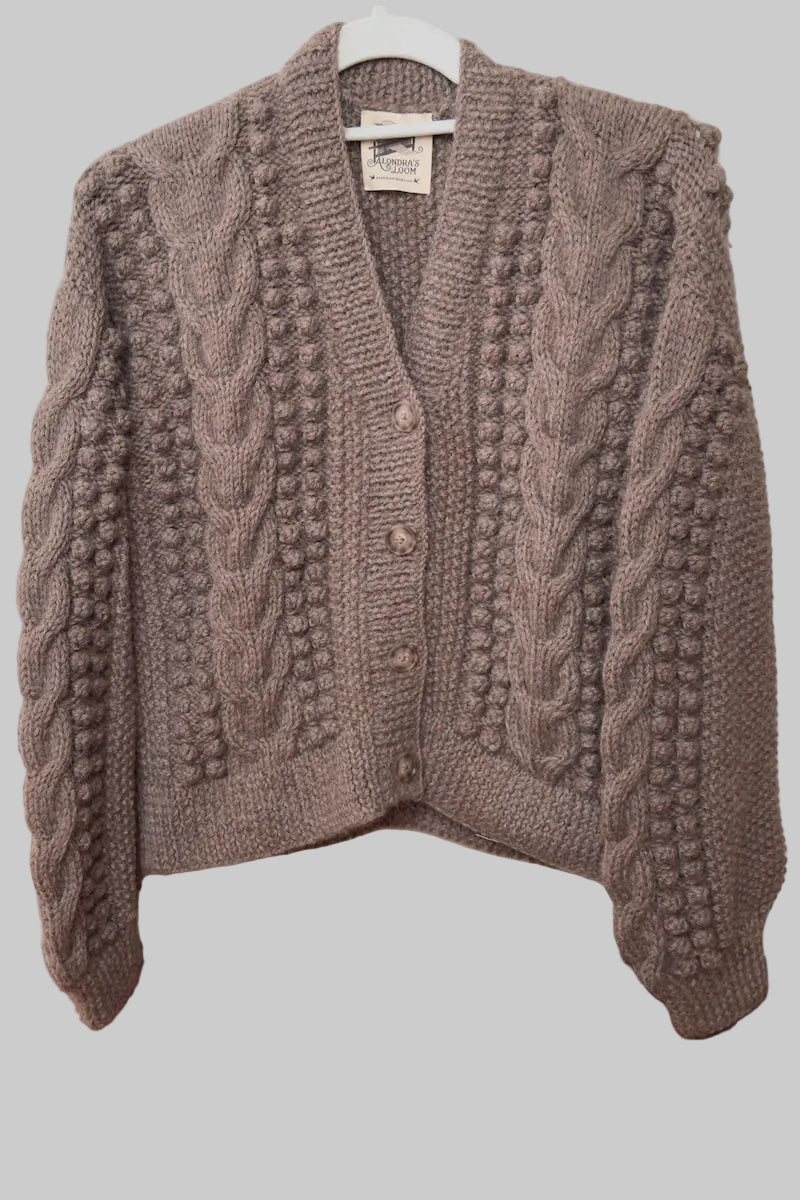 Artemisa Cardigan - Baby alpaca