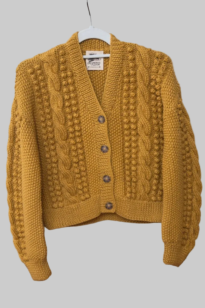 Artemisa Cardigan - Baby alpaca