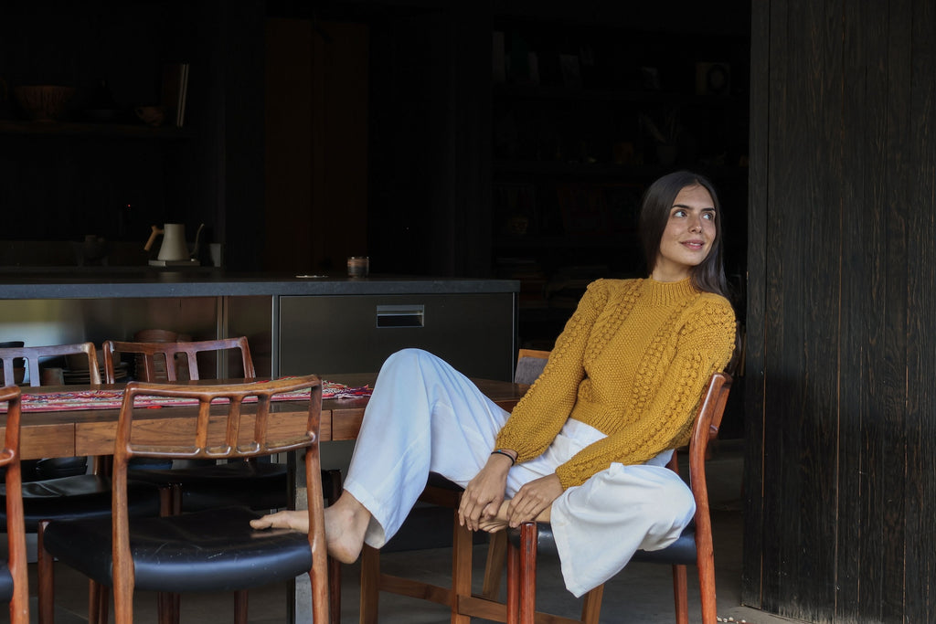 Artemisa Sweater - Baby alpaca