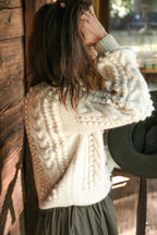 Artemisa Cardigan - 100% Baby alpaca - 19” long.