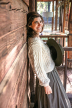 Artemisa Cardigan - 100% Baby alpaca - 19” long.
