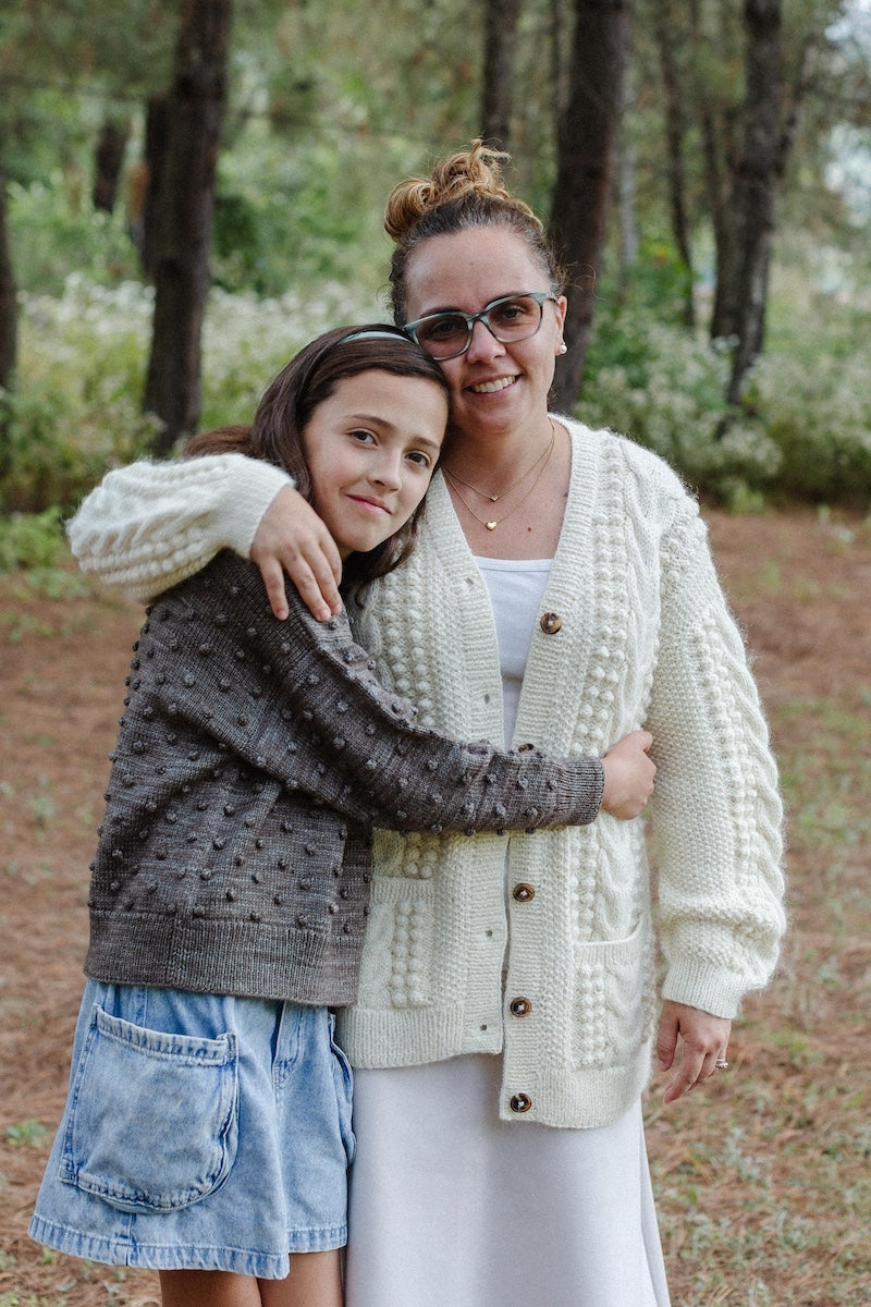 Artemisa Long Cardigan - 80% Merino wool - 28” long.