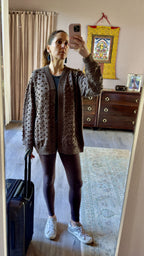 Atenea Long Cardigan - Merino wool