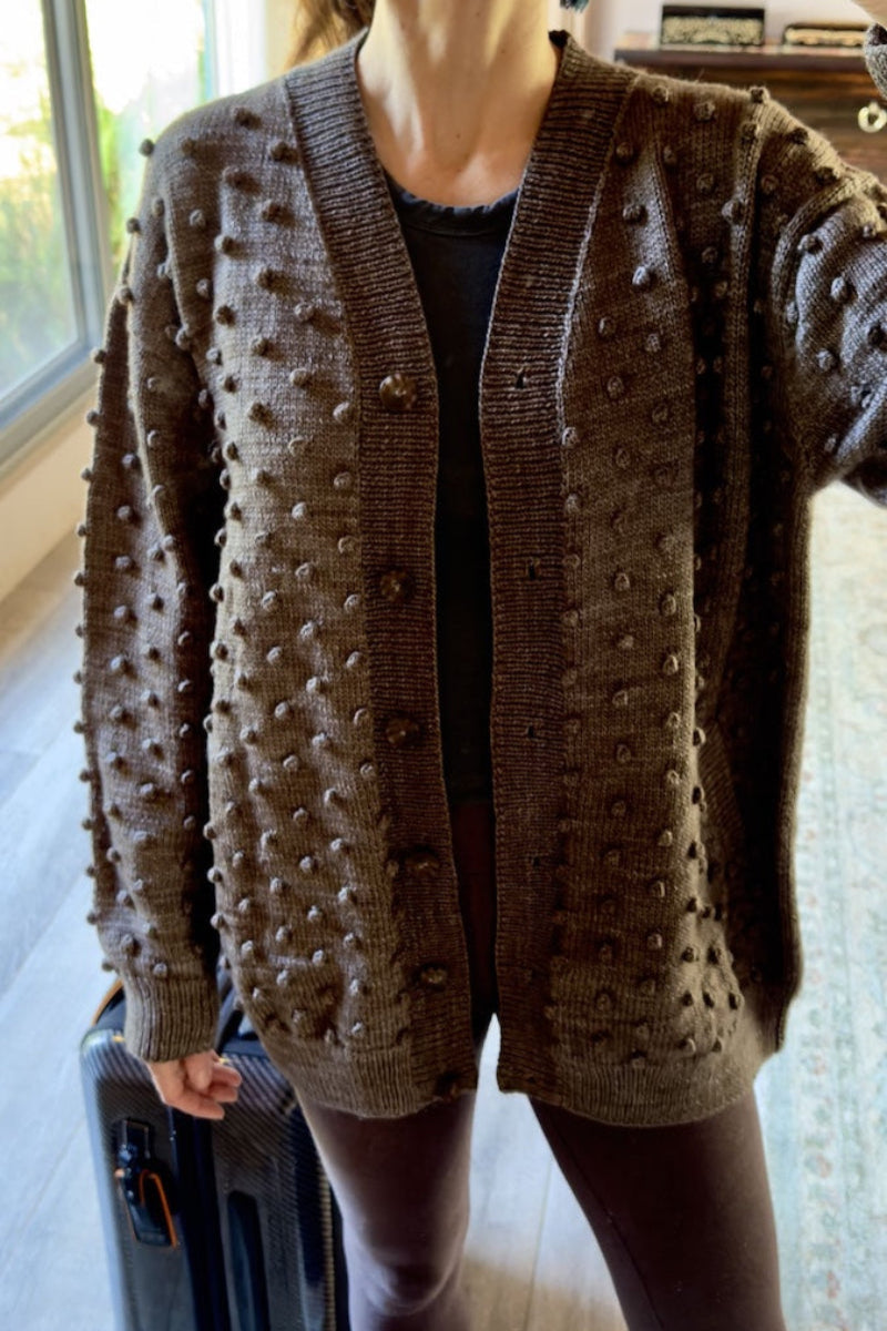 Atenea Long Cardigan - Merino wool