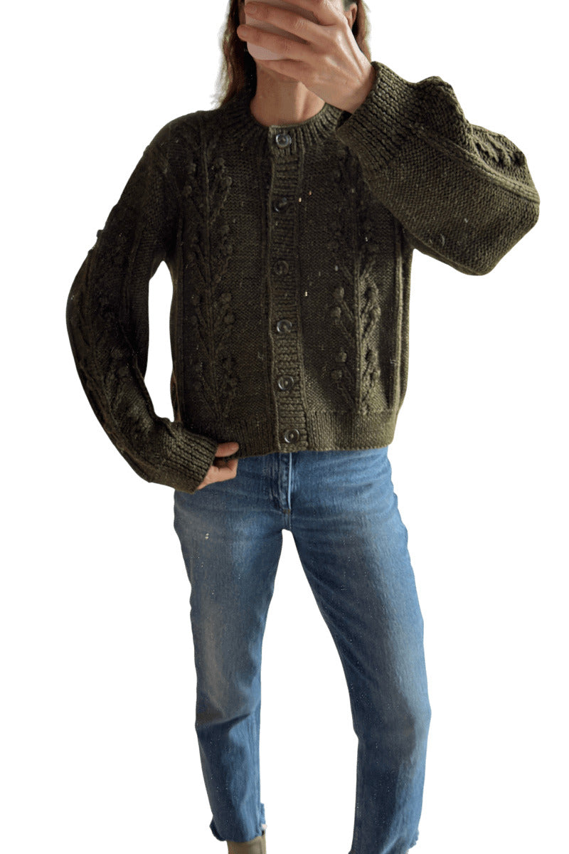 Elpis Cardigan - Merino wool