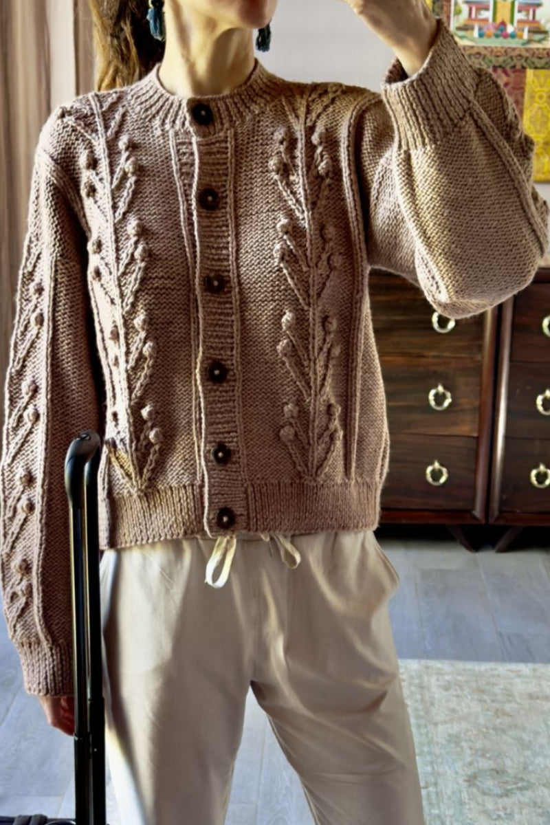 Elpis Cardigan - Merino wool