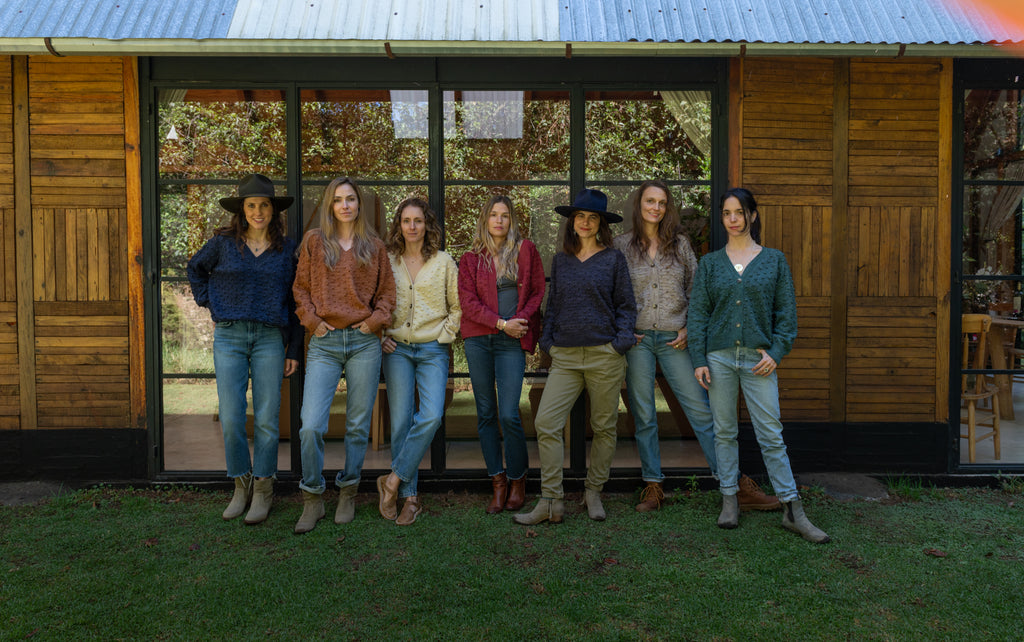 Gaia V Neck - Merino wool