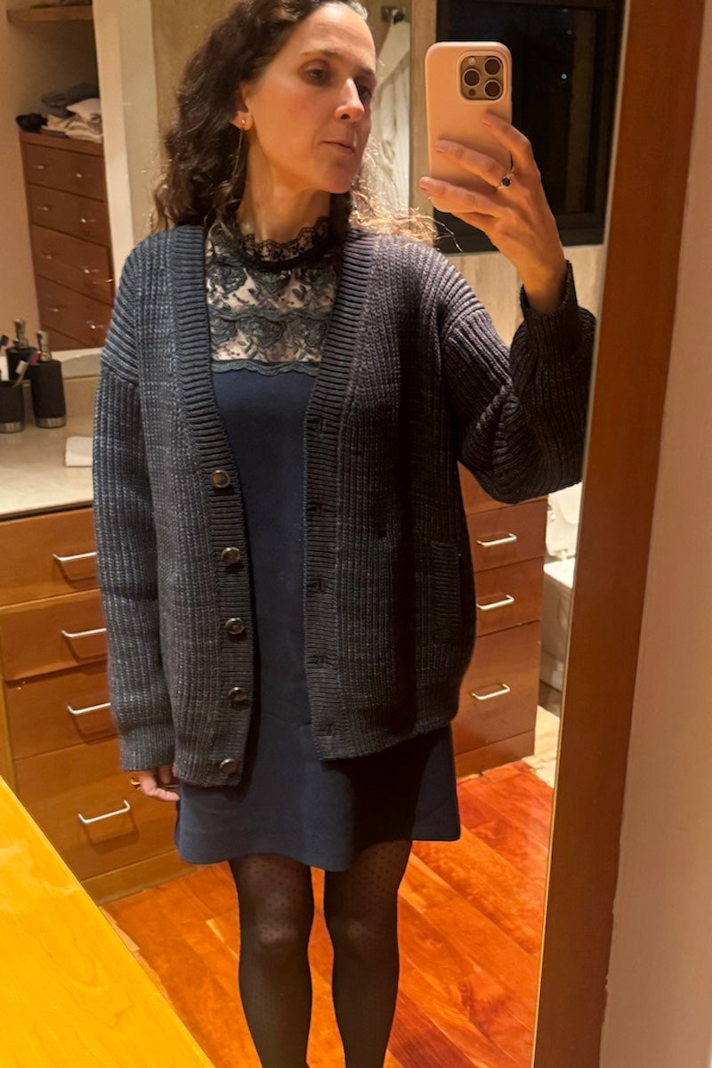 Hera Long Cardigan - Merino wool