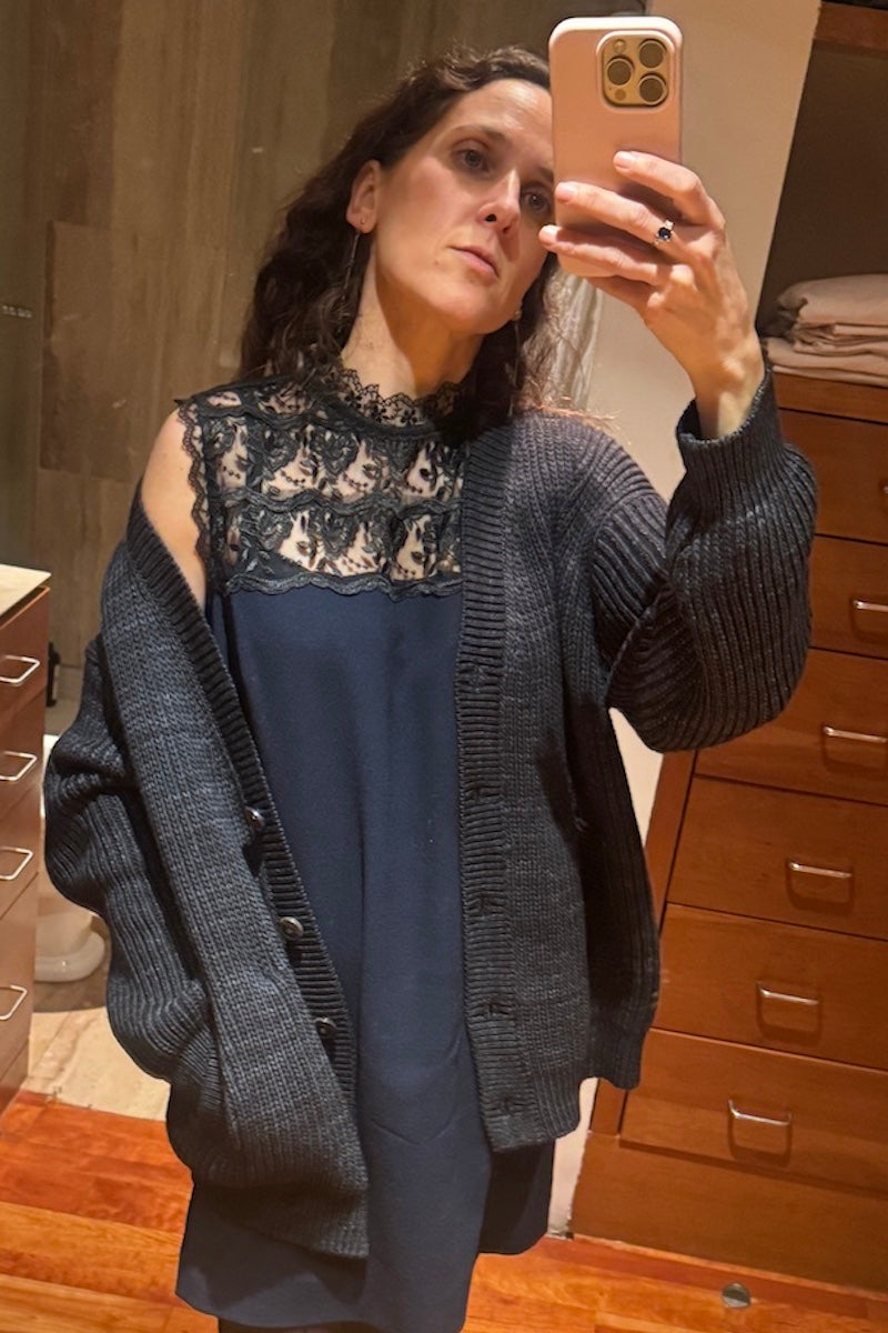 Hera Long Cardigan - Merino wool