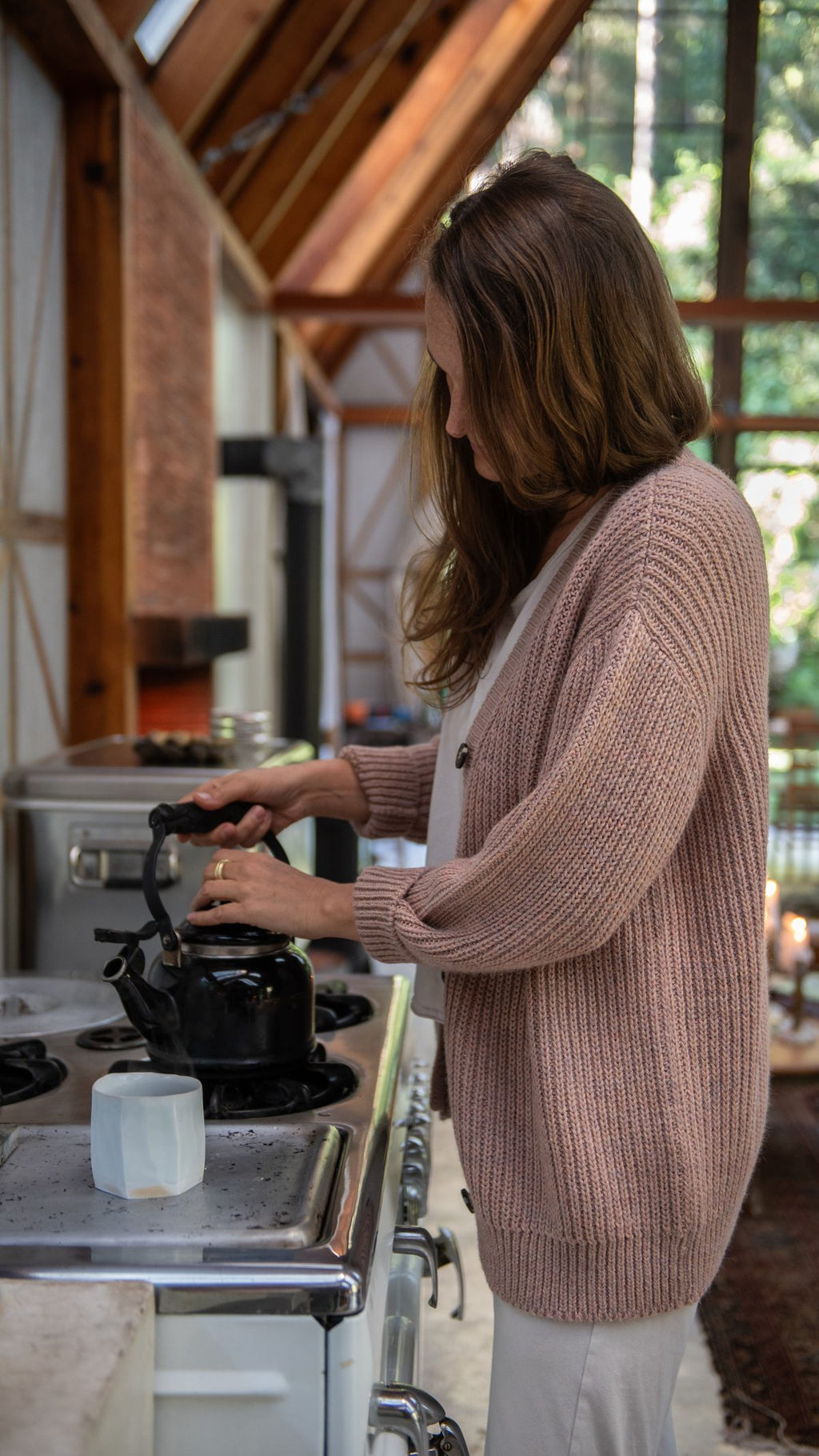 Hera Long Cardigan - Merino wool