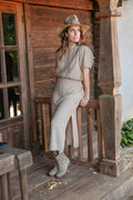Hestia Long Skirt - Alpaca Blend – 30” long.