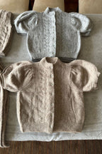 Hestia Short Sleeve - Alpaca Blend - 20” long