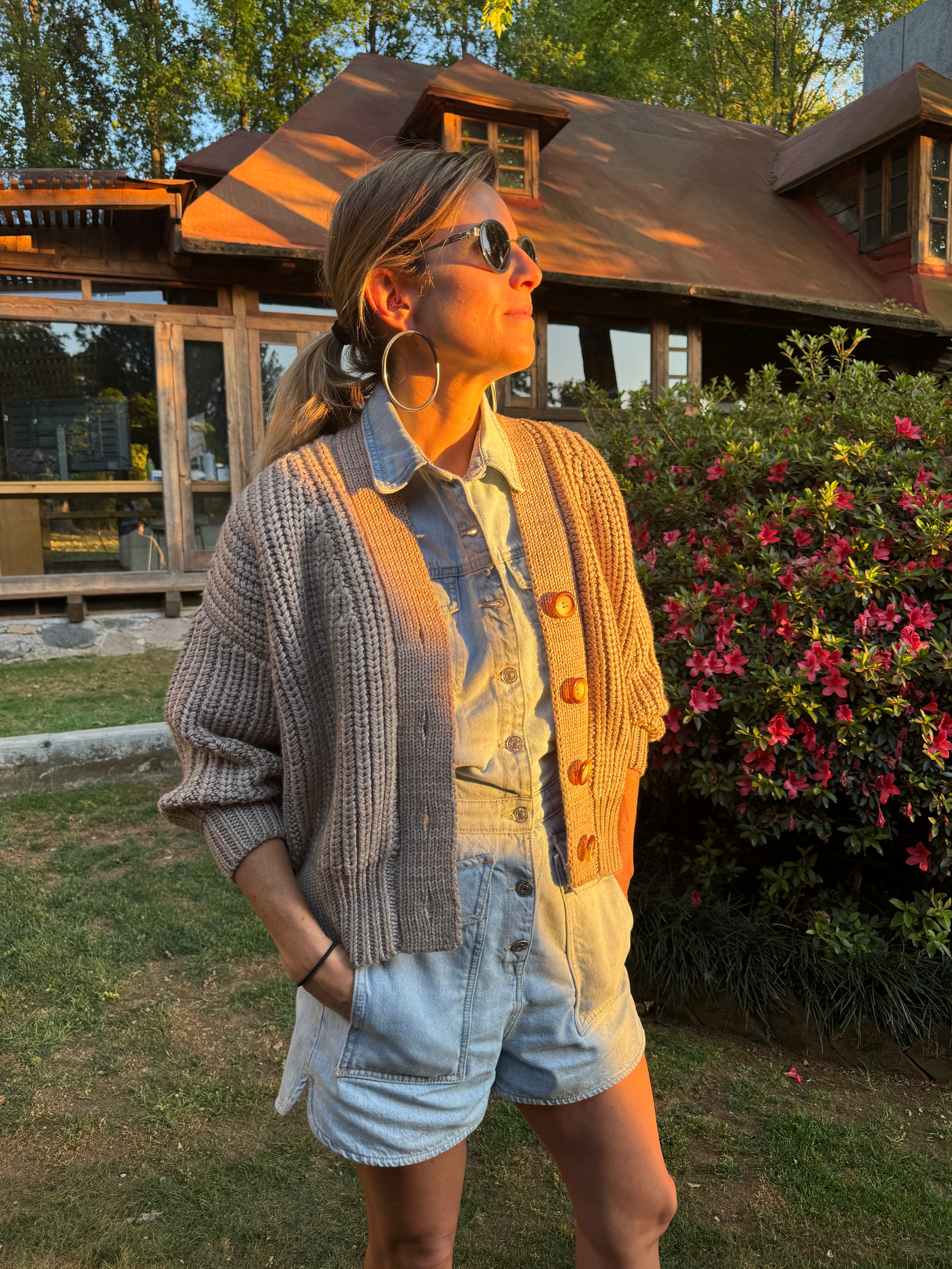 Iris Cardigan - Merino wool