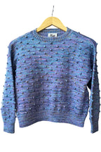 Girls Sweater - 100% Hand-dyed merino wool - 17” long x 19” wide.
