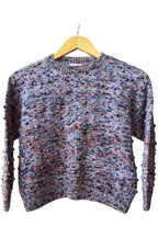 Girls Sweater - 100% Hand-dyed merino wool - 17” long x 19” wide.