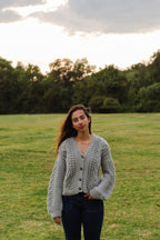 Artemisa Cardigan - 100% Baby alpaca - 19” long.