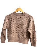 Girls Sweater - 100% Hand-dyed merino wool - 17” long x 19” wide.