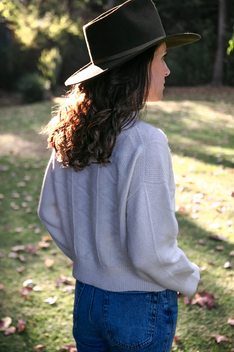Circe Sweater - Alpaca Blend - 19” long