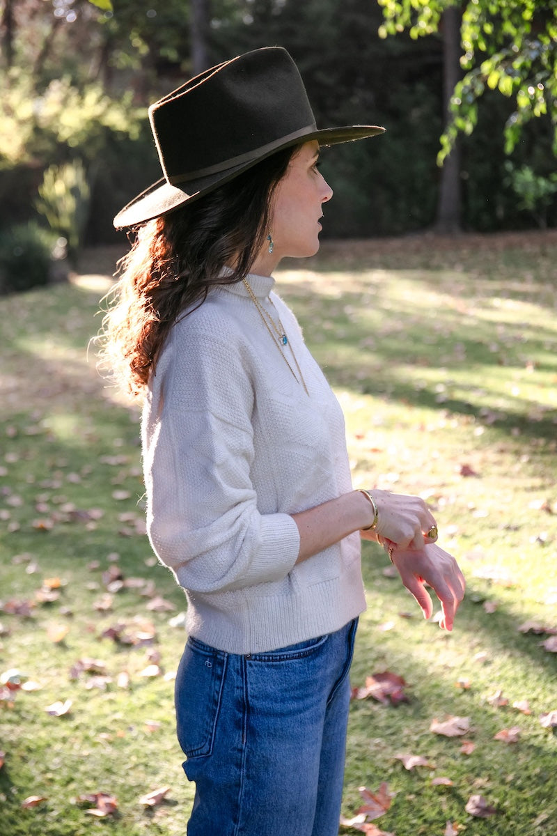Circe Sweater - Alpaca Blend - 19” long