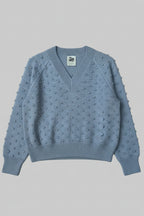 Gaia V Neck - Merino wool