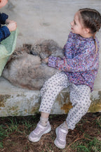 Girls Sweater - 100% Hand-dyed merino wool - 17” long x 19” wide.