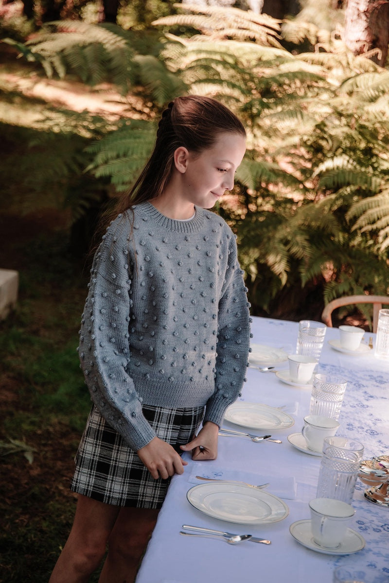 Girls Sweater - Merino wool